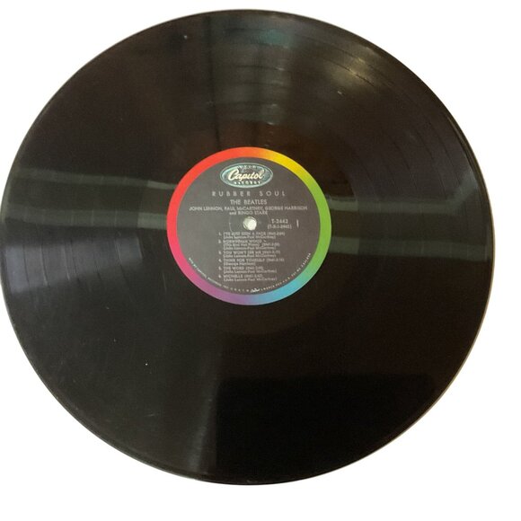 The Beatles "Rubber Soul" 12" Vinyl LP Record - Capitol Promotional Sample 1964 - Picture 8 of 9